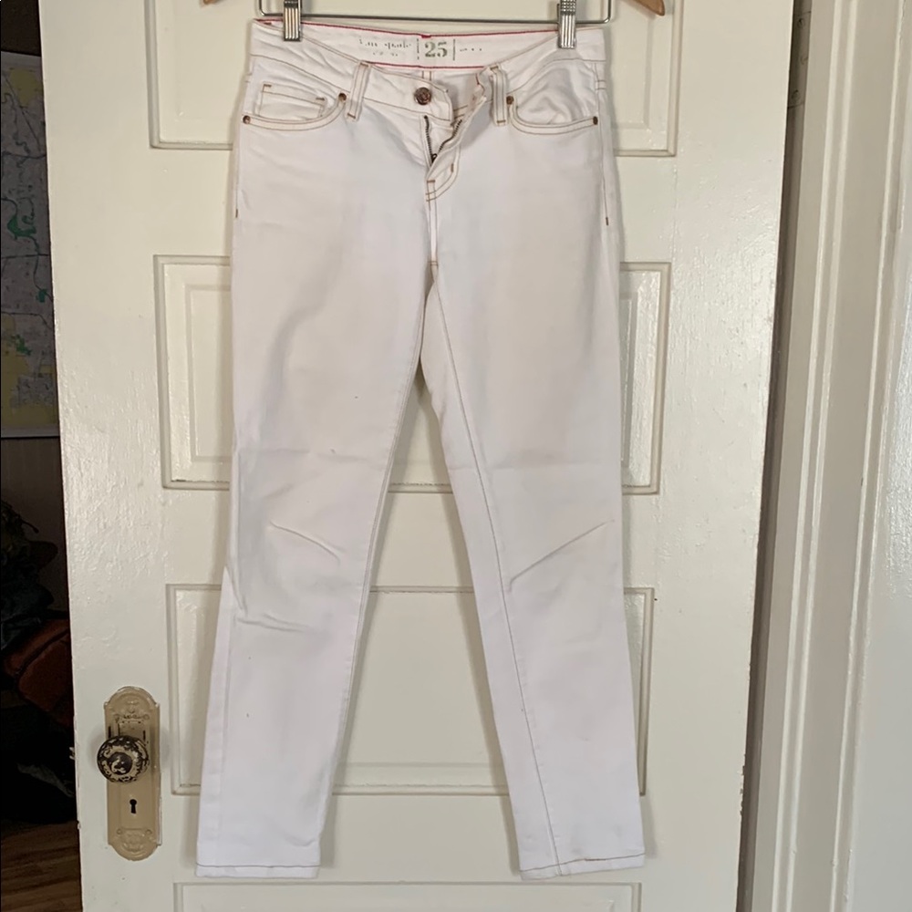 Kate Spade White Skinny Jeans Modern Style